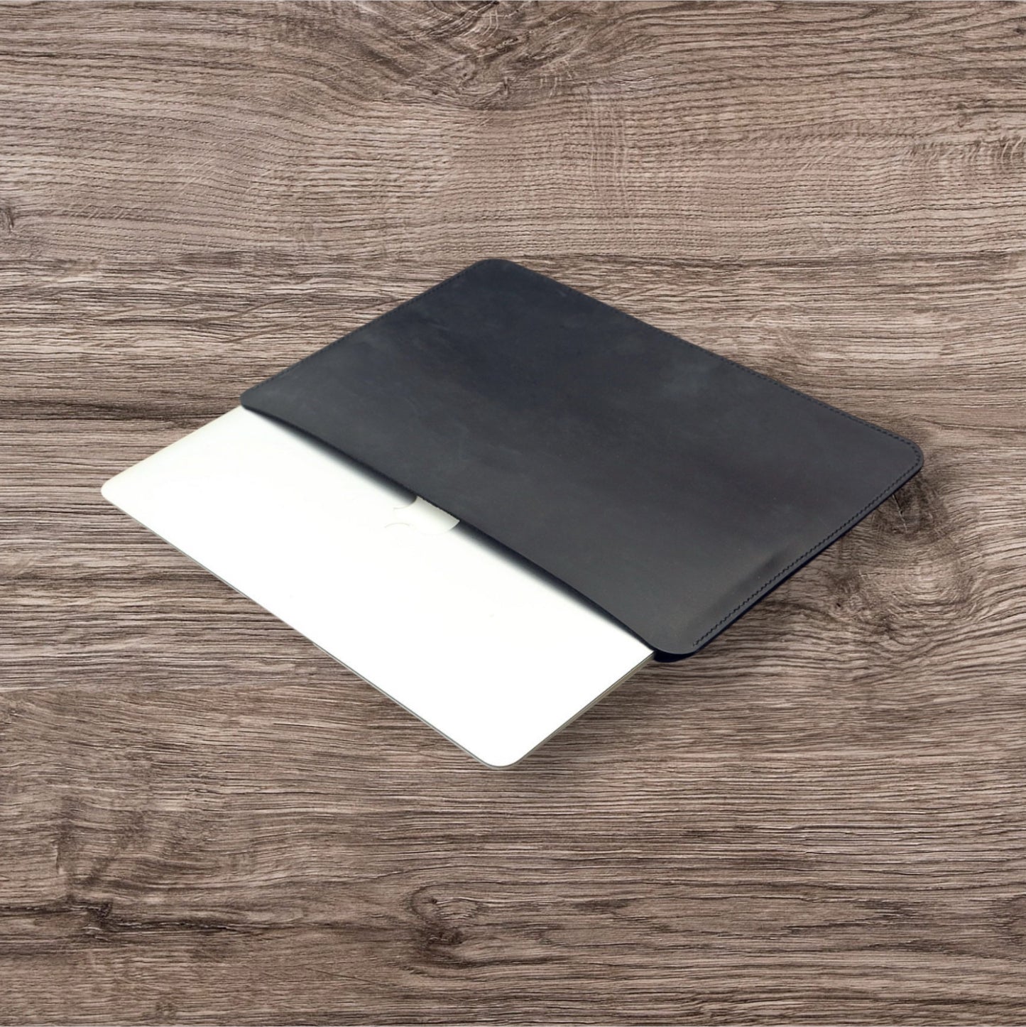 Horween leather laptop/MacBook sleeve