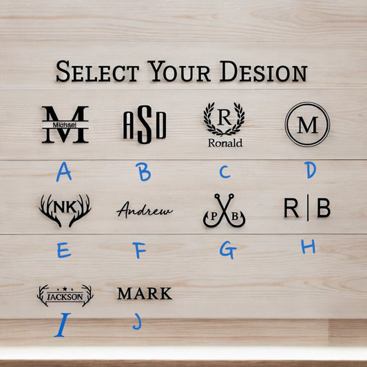 Personalized Leather Valet 8x8x2