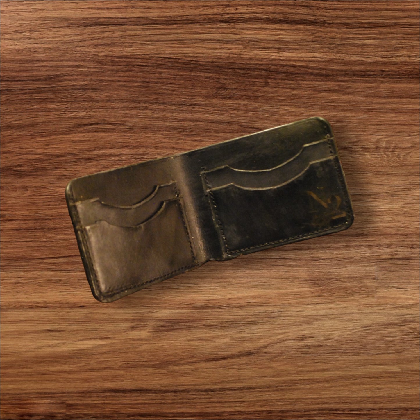 Leather Bi-fold Wallet-Cedar Holler