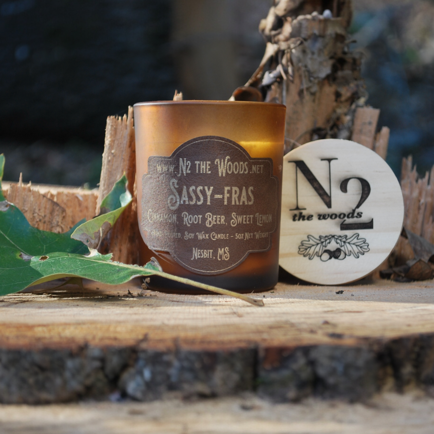Sassy-fras 5oz Soy Candle