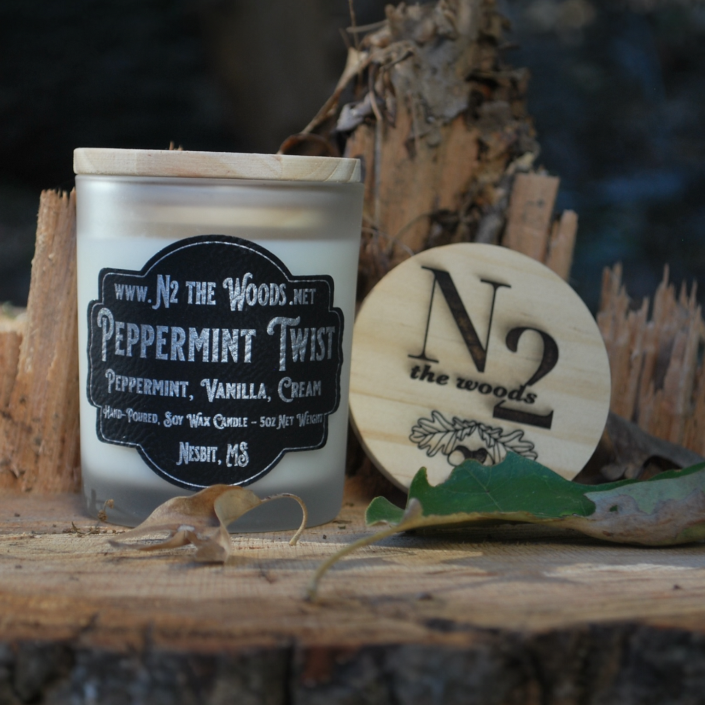 Peppermint Twist 5oz Soy Candle
