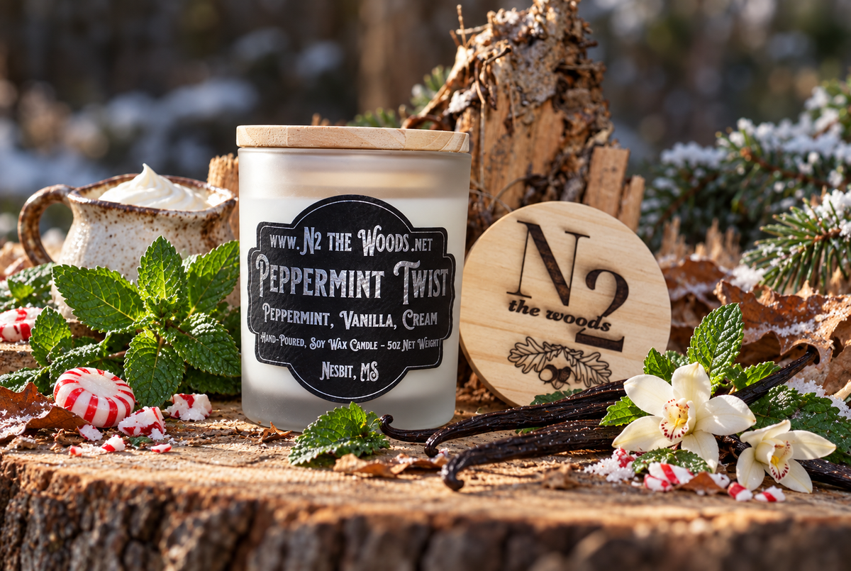Peppermint Twist 5oz Soy Candle