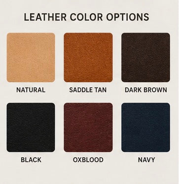 Custom Leather Hat Patch | Personalized Engraved Hat Patch