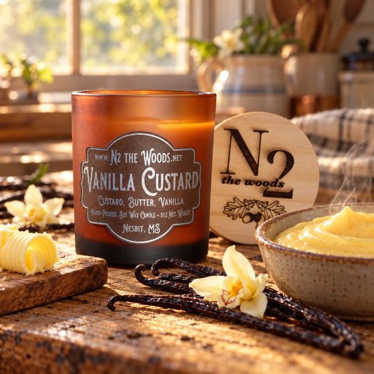 Vanilla Custard- 5oz Soy Candle