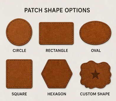 Custom Leather Hat Patch | Personalized Engraved Hat Patch