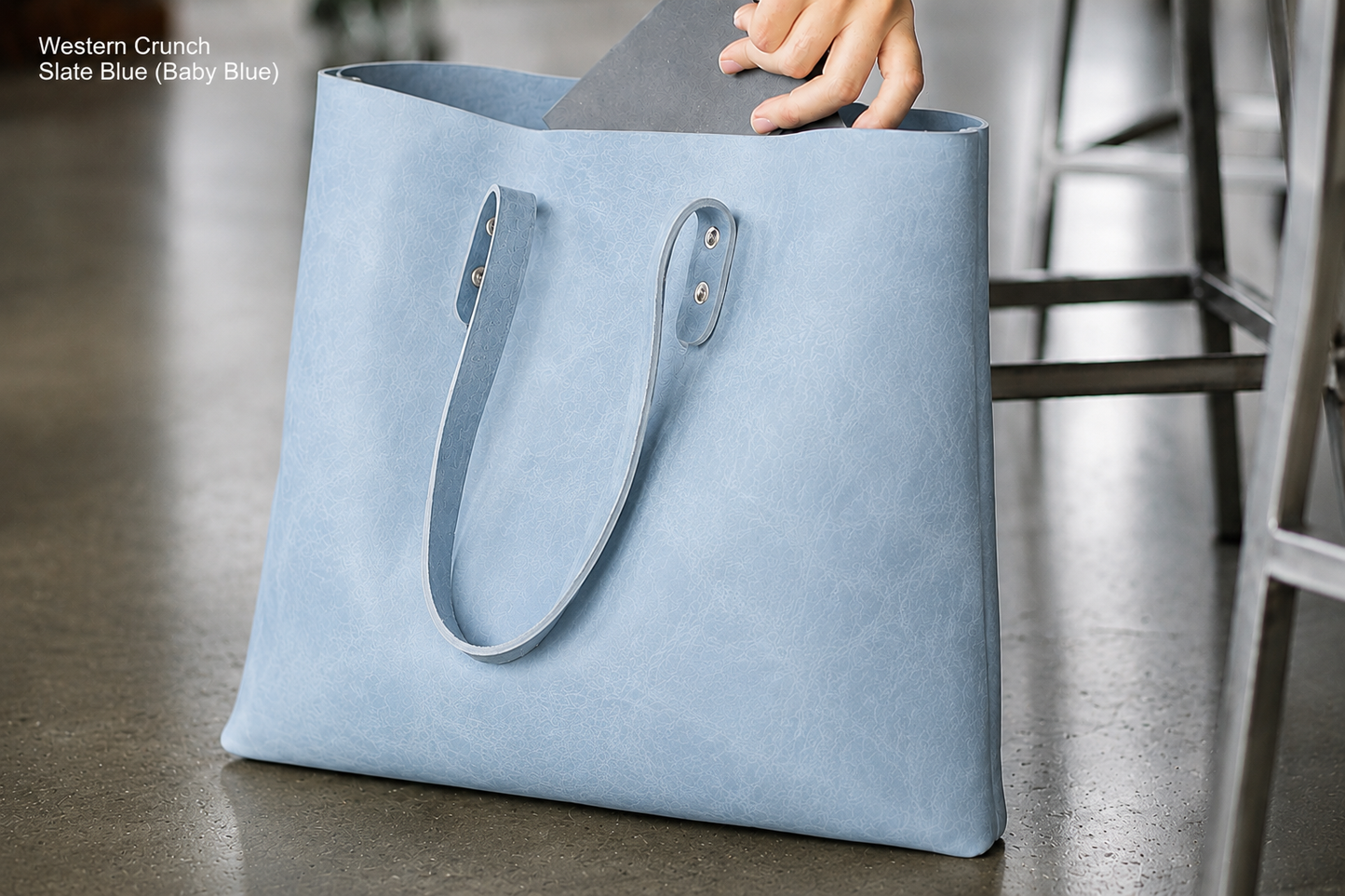 Rustic Leather Tote