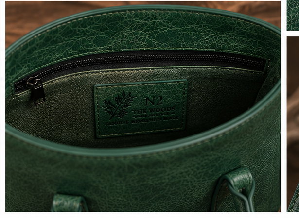 Western Crunch Leather Satchel Purse