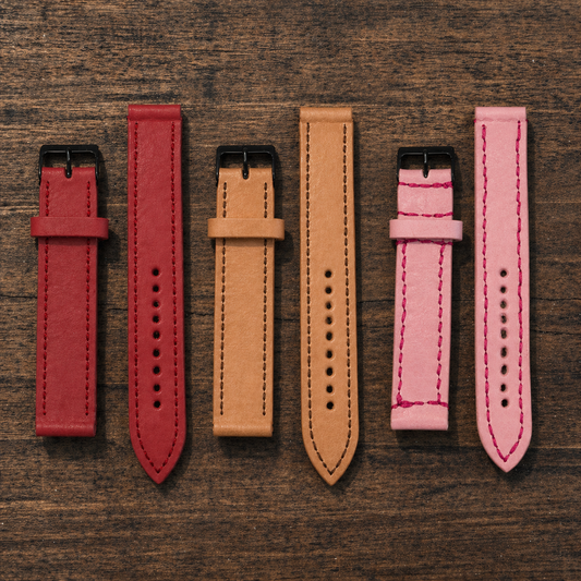 Custom Leather Watch Band – Handmade, Personalized Fit & Style